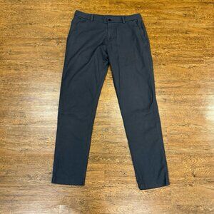 Lululemon Gray Commission ABC Casual Performance Chino Pants‎ Trousers Men 34x33